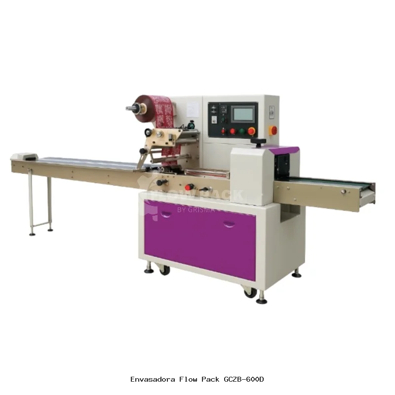 Envasadora Flow Pack GCZB-600D