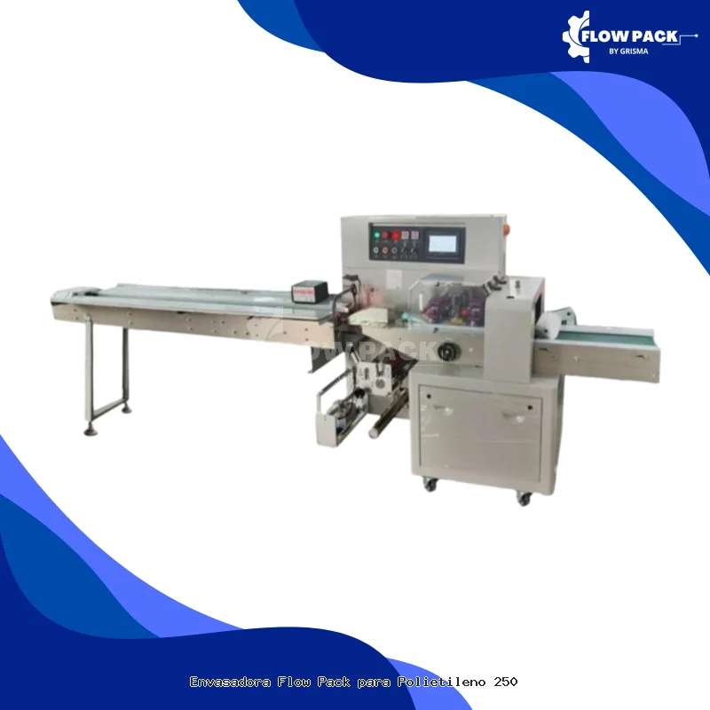 Envasadora Flow Pack para Polietileno 250